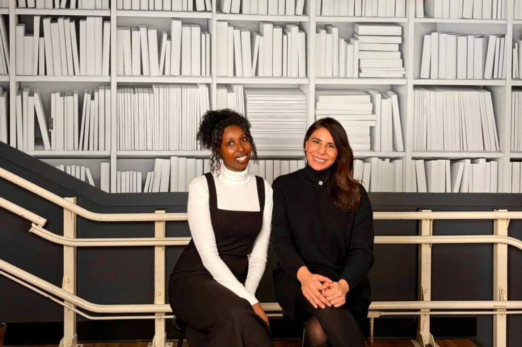 Facilitators, Ilhan (L) and Alia (R)